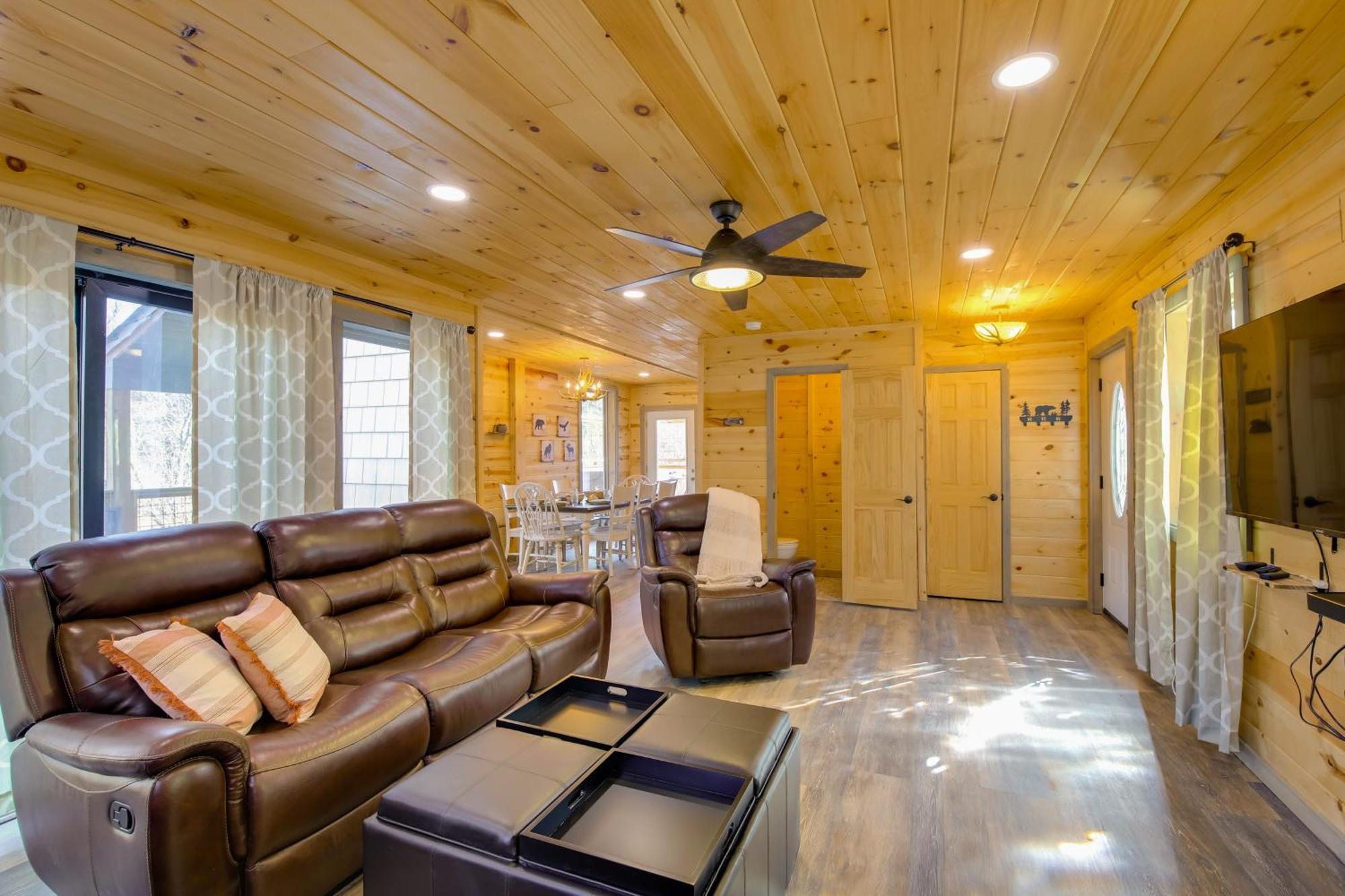 Gatlinburg Cabin With Game Room, Hot Tub And Mtn Views Exterior foto