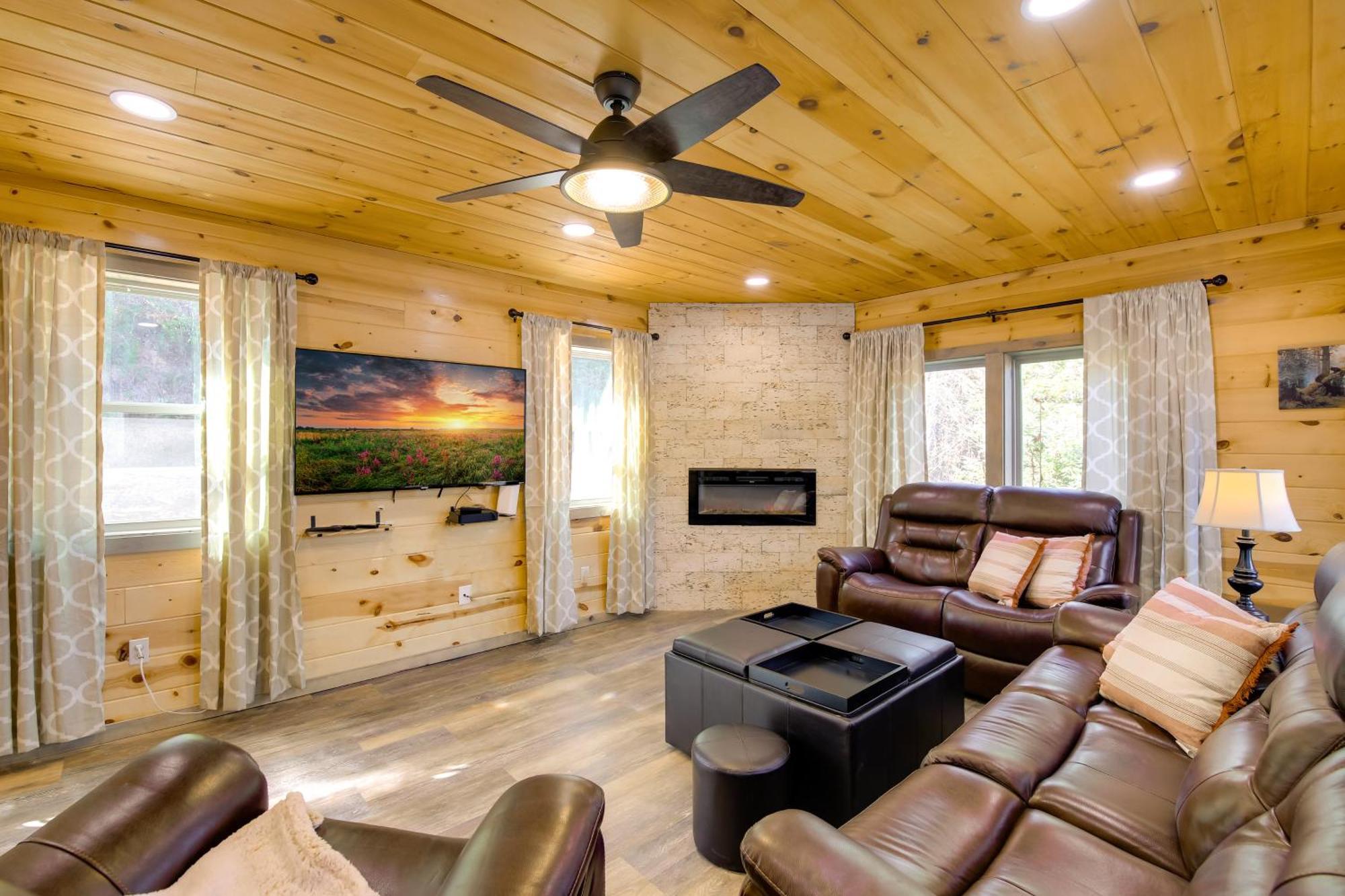 Gatlinburg Cabin With Game Room, Hot Tub And Mtn Views Exterior foto